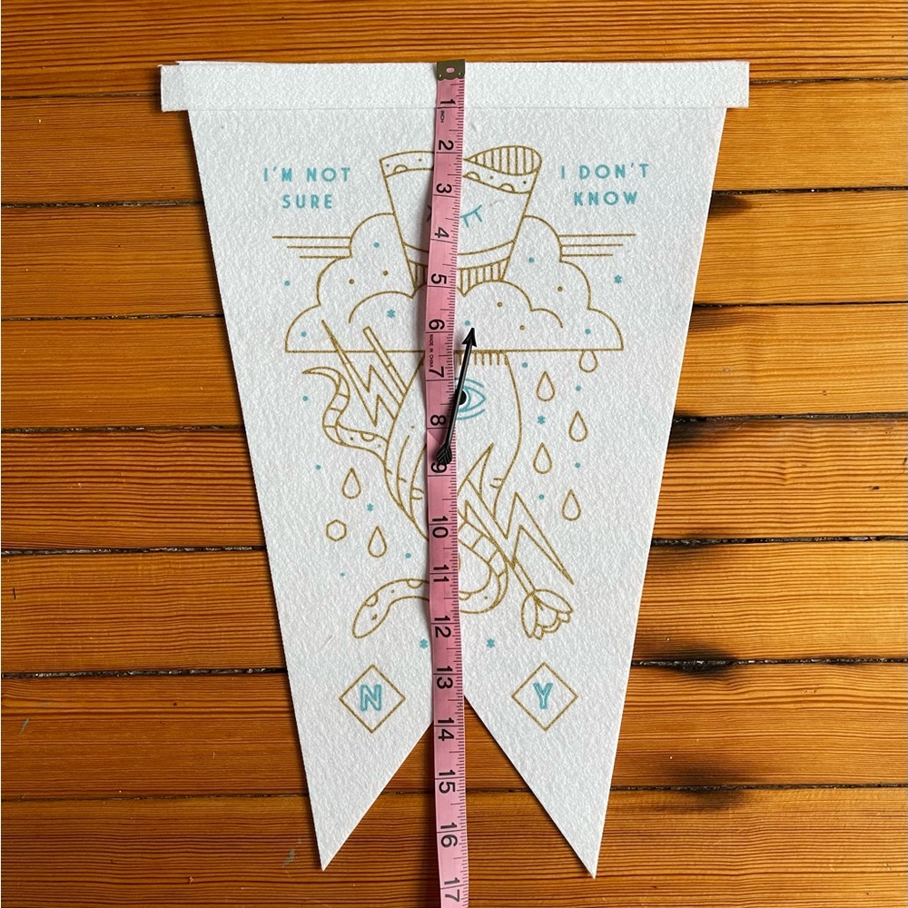 Beeteeth Felt Pennant - Picture 4 of 5